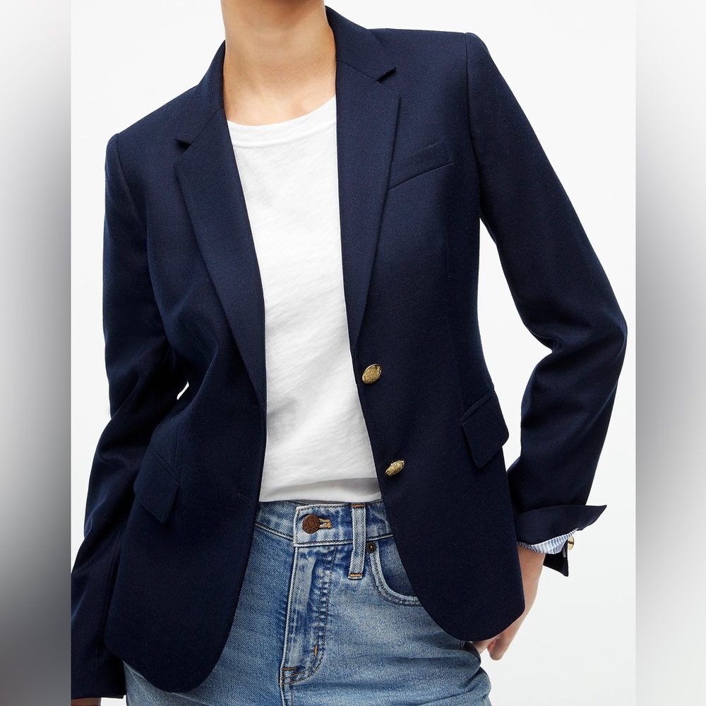 JCrew Navy Blazer. Original Schoolboy Blazer.
